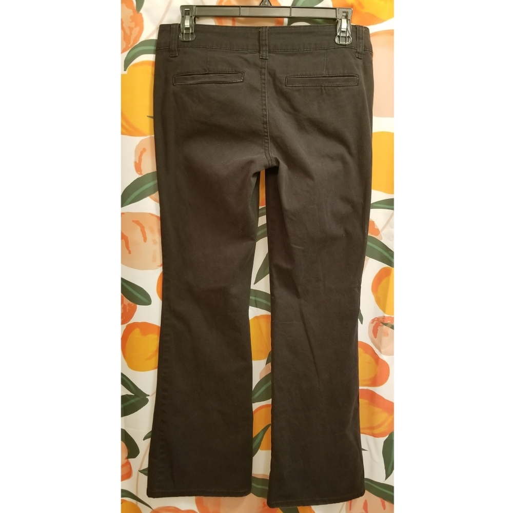 Bootcut Pants - Black - Size 7